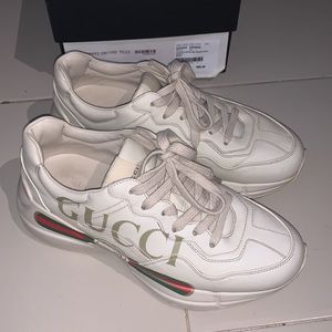 Leather Gucci Apollo Sneakers in size 38 1/2